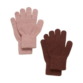 (5863) Magic Glitter Gloves 2 pack - Fudge