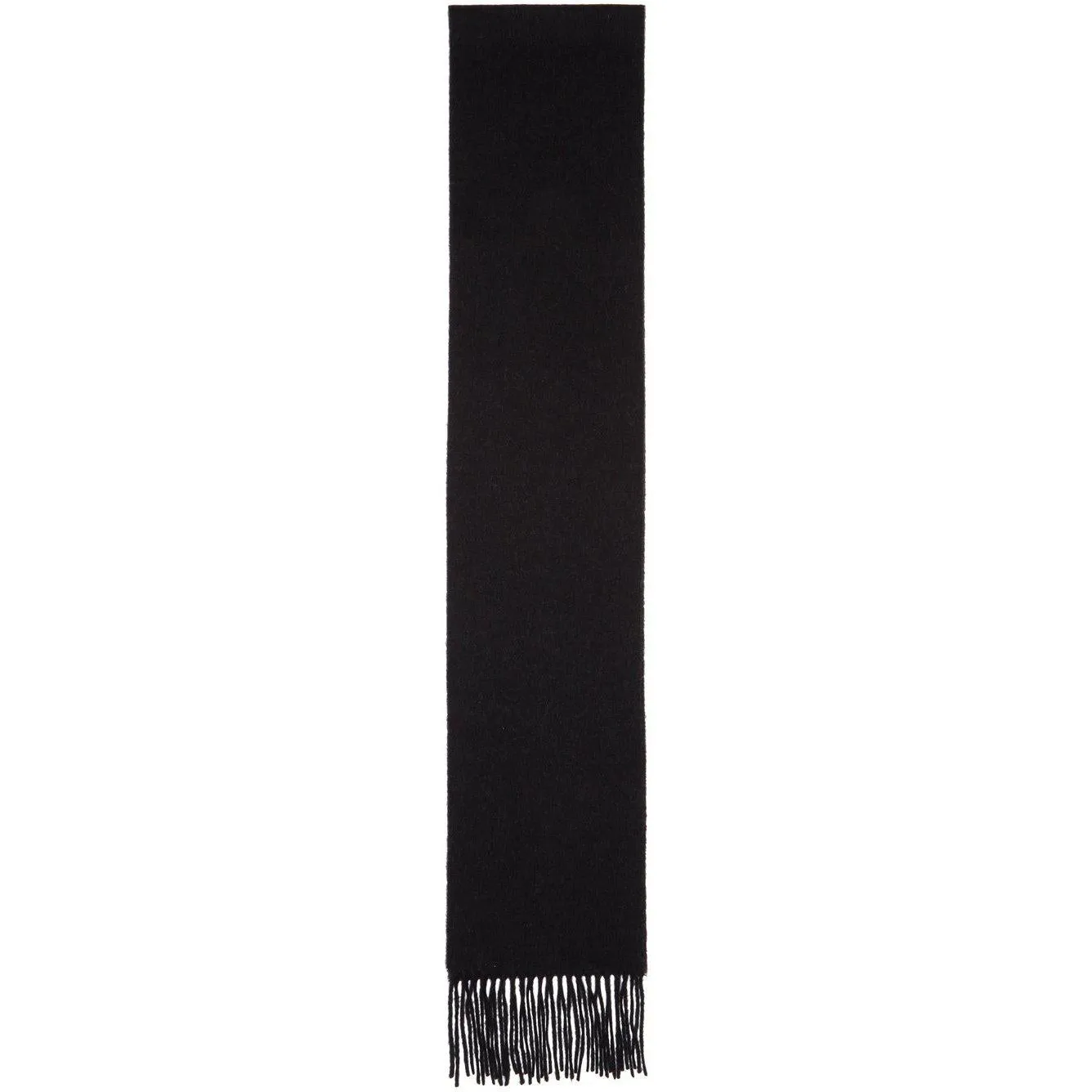 Acne Studios Black Skinny Canada Scarf