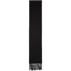 Acne Studios Black Skinny Canada Scarf