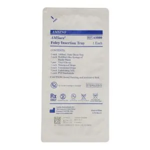 Amsino - Foley Insertion Tray w/ 10ml Syringe