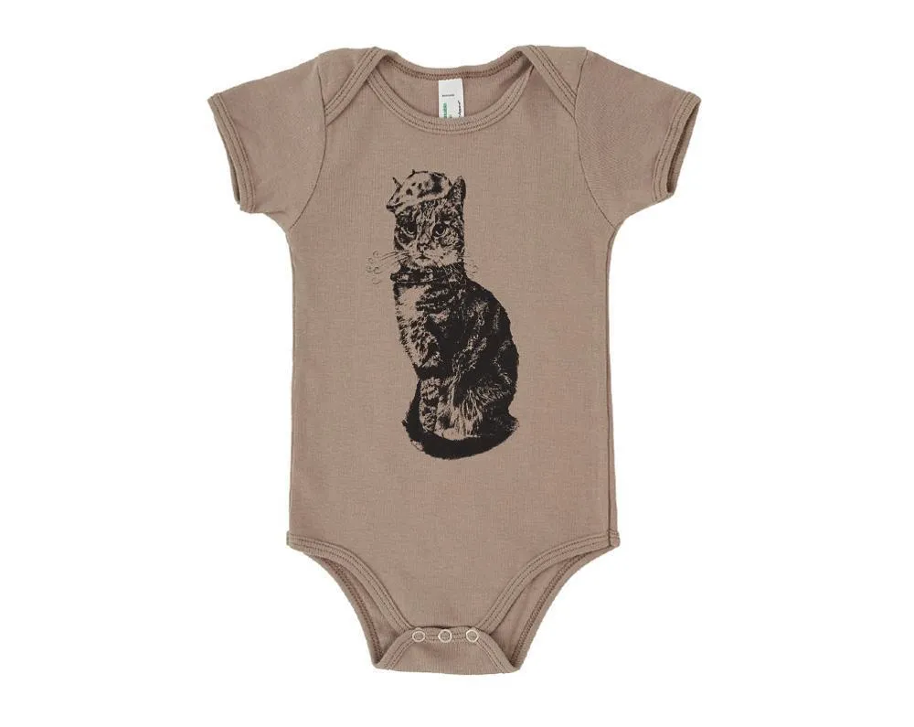 Baby Grow - Monsieur Bartholomew - Stone