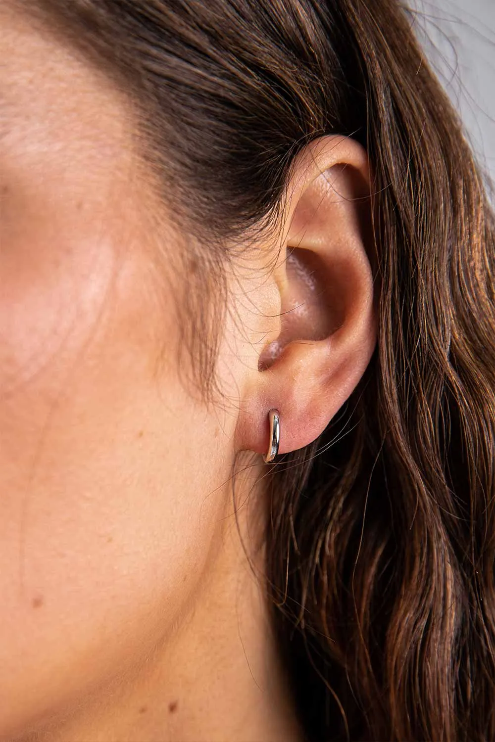 Becca Hoops Mini Silver