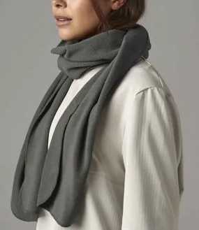 Beechfield Recycled Fleece Scarf | Steel Grey