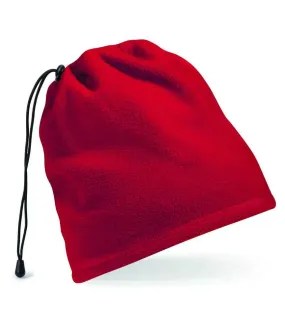 Beechfield Suprafleece® Snood/Hat Combo | Classic Red