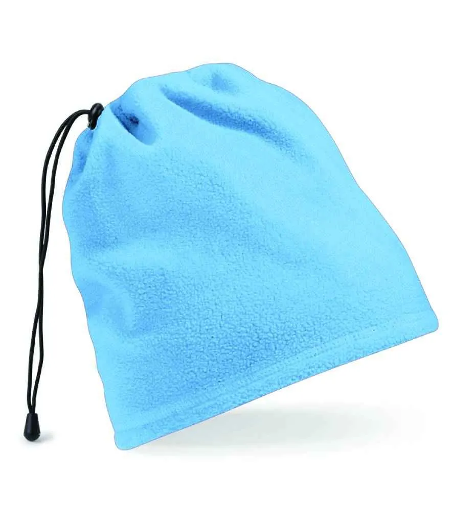 Beechfield Suprafleece® Snood/Hat Combo | Sky Blue