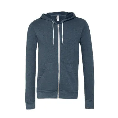 Bella   Canvas Unisex Sponge Fleece Full-Zip Hoodie
