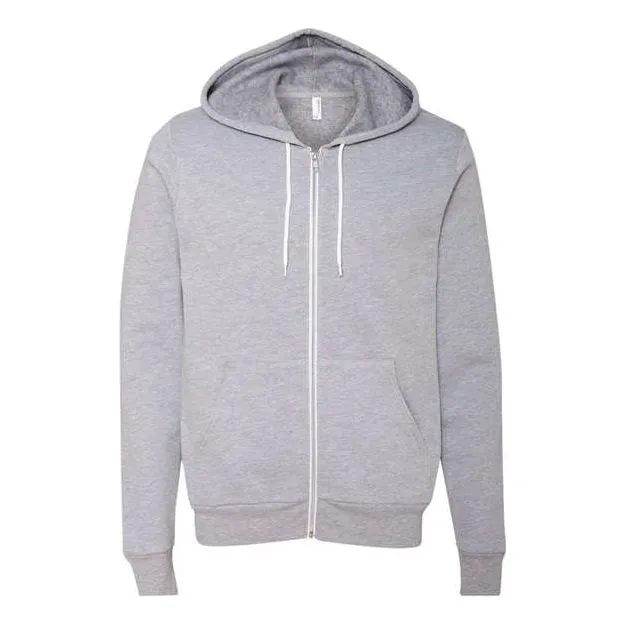 Bella   Canvas Unisex Sponge Fleece Full-Zip Hoodie