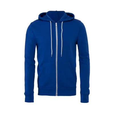 Bella   Canvas Unisex Sponge Fleece Full-Zip Hoodie
