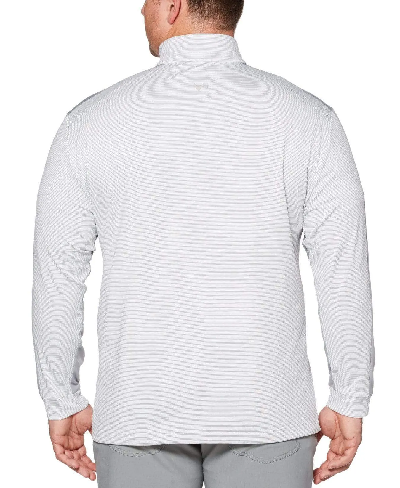 Big & Tall Thermal Fine Line Pullover with Chevron