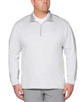 Big & Tall Thermal Fine Line Pullover with Chevron