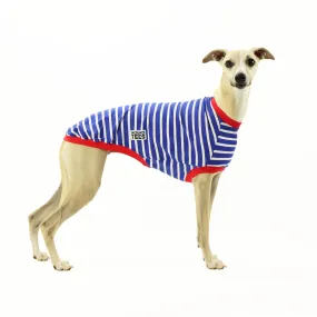 Blue Breton Whippet Sleeveless Hound-Tee
