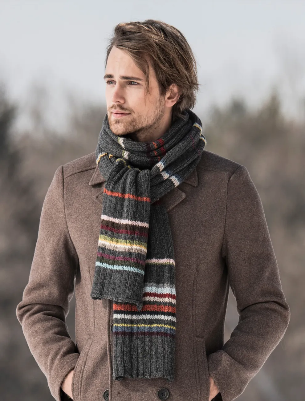 Blue Sky Fibers 21 Color Scarf Kit
