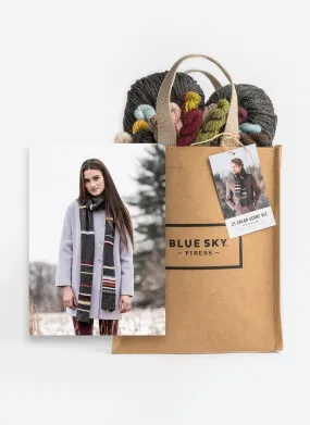 Blue Sky Fibers 21 Color Scarf Kit
