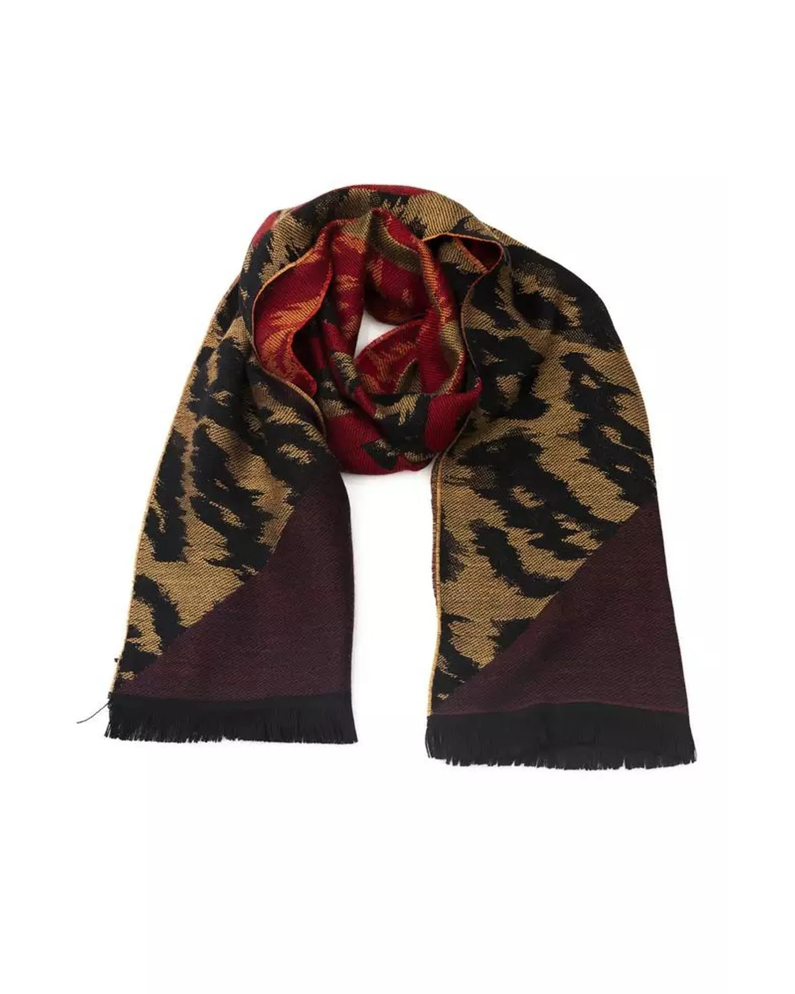 Cavalli Class Exotic Animalier Fantasy Logo Scarf