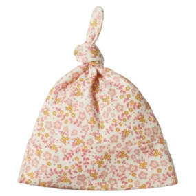 Cotton Knotted Beanie - Daisy Belle