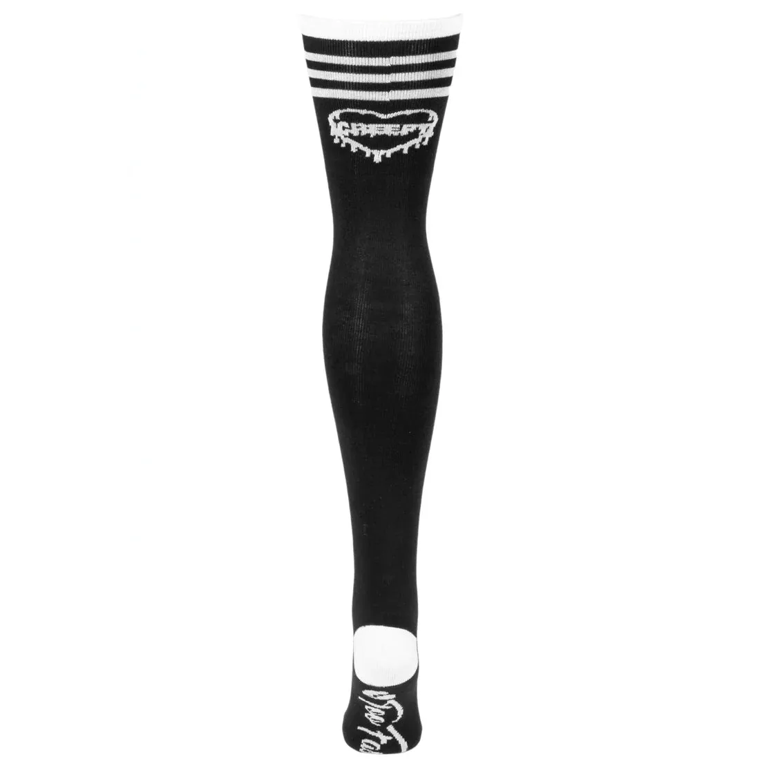 Creepy Bitch Thigh High Socks