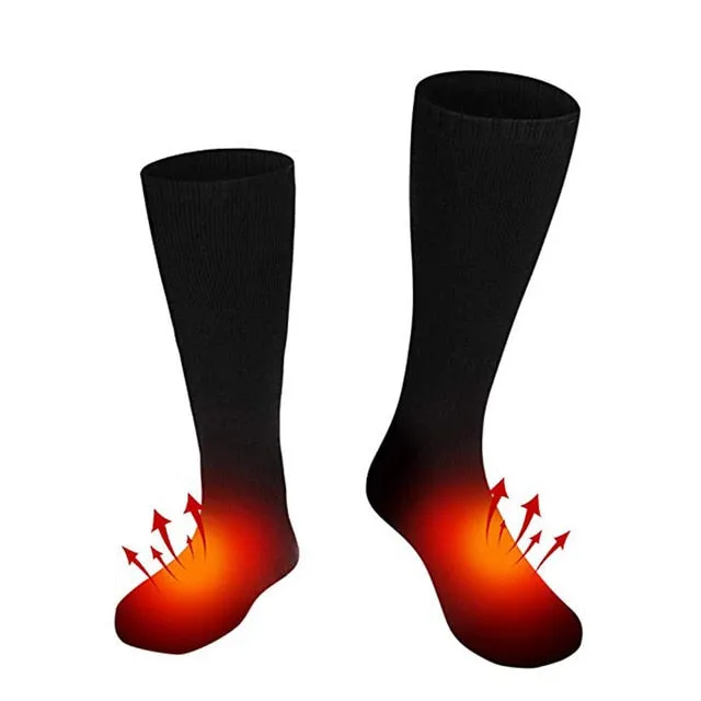Electric Heated Socks with Rechargeable Battery For Womens and Mens