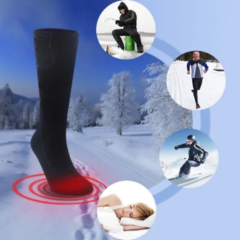 Electric Heated Socks with Rechargeable Battery For Womens and Mens