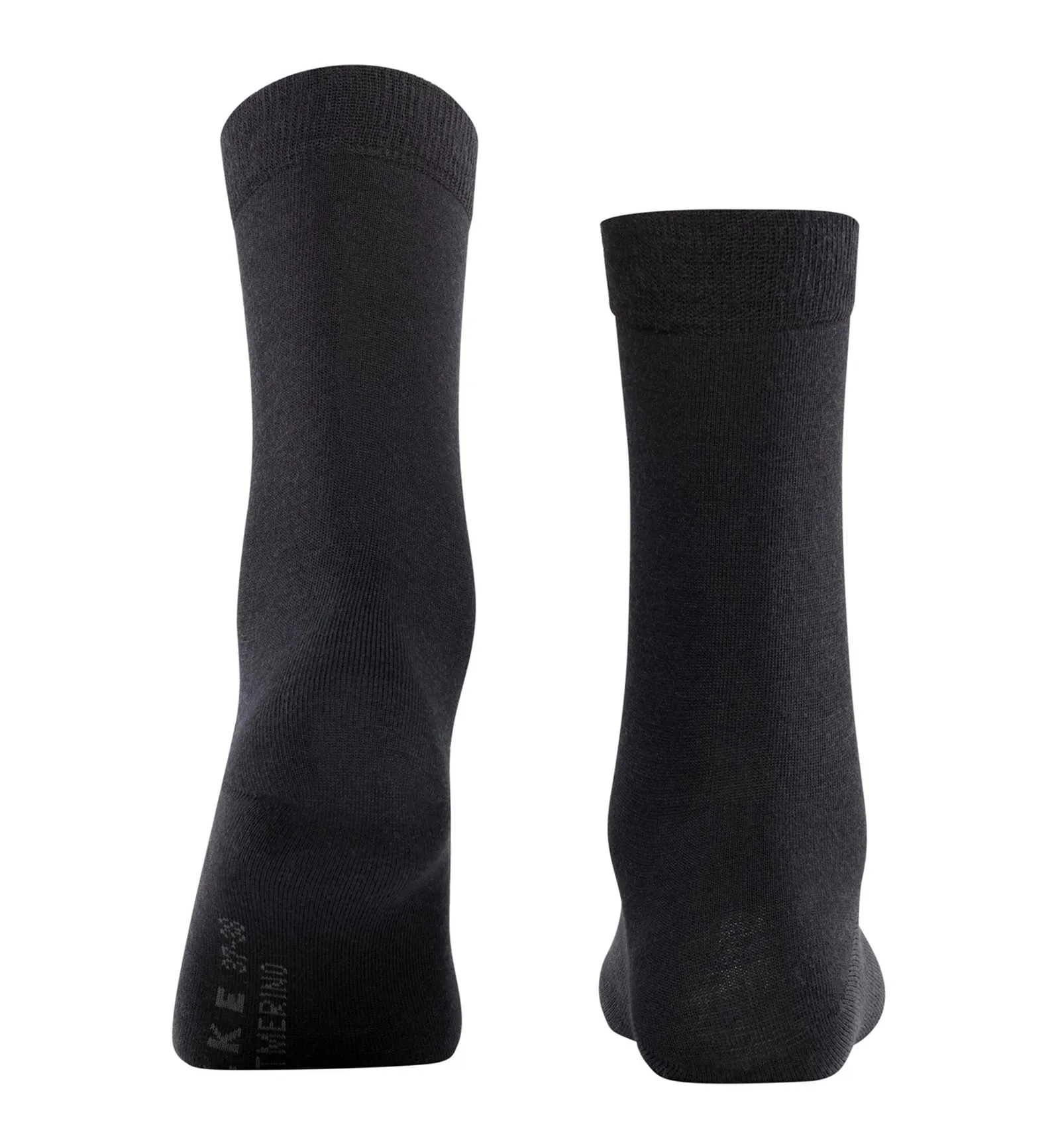 FALKE Softmerino Crew Socks (47488) - Black