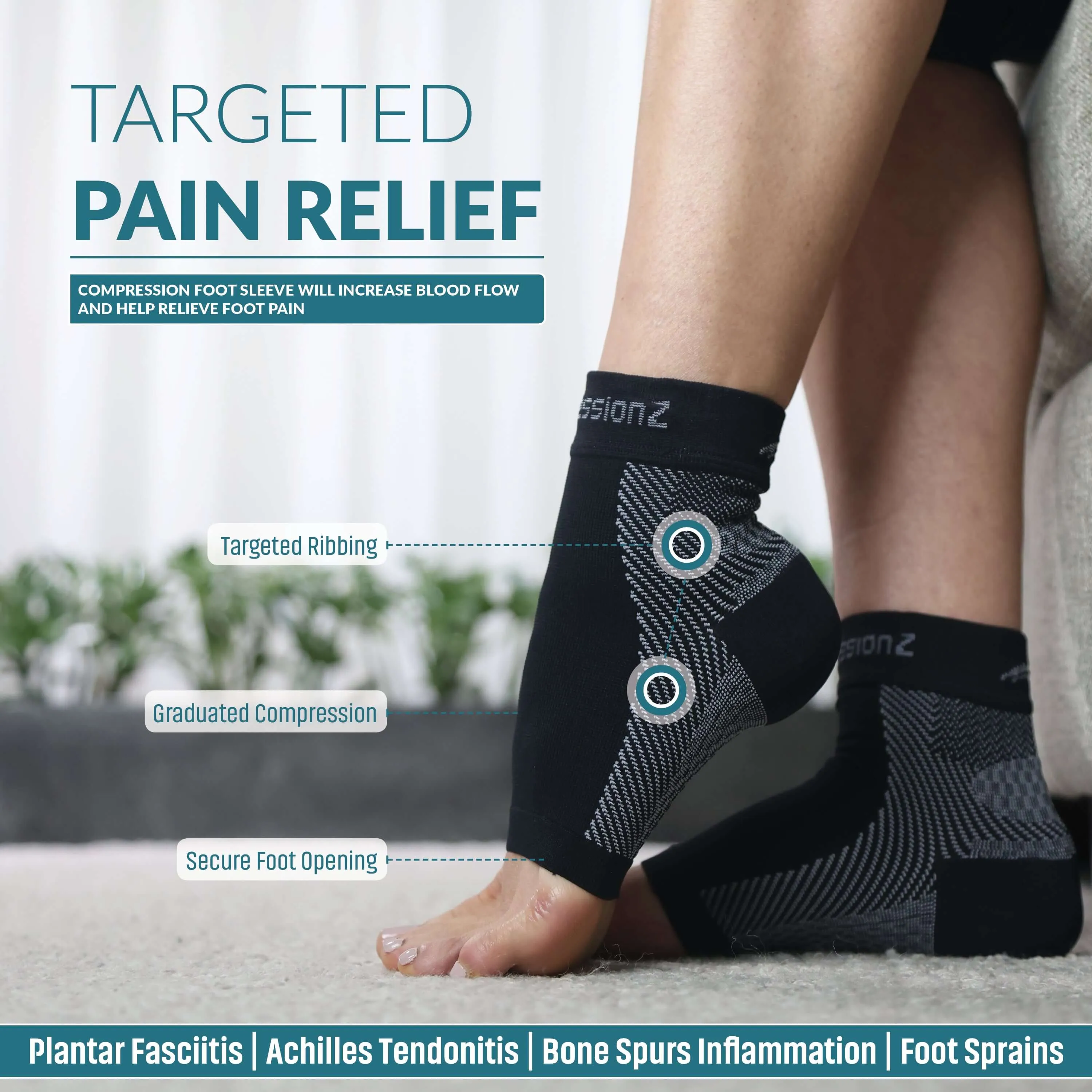 Foot Sleeves - Red