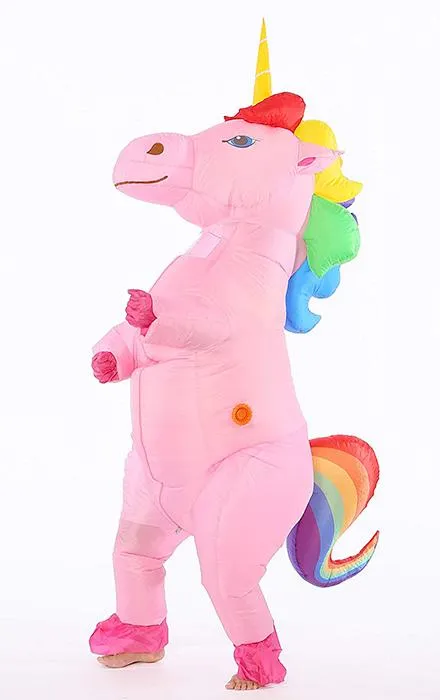 Full-Body Unicorn Inflatable Costume