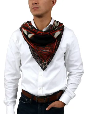 Givenchy 1212GV SD257 1 Black/ Red Scarf