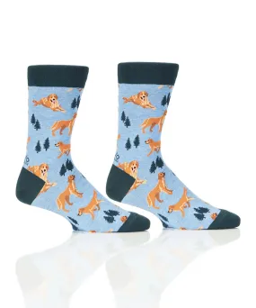 Golden Friend Men's Crew Socks