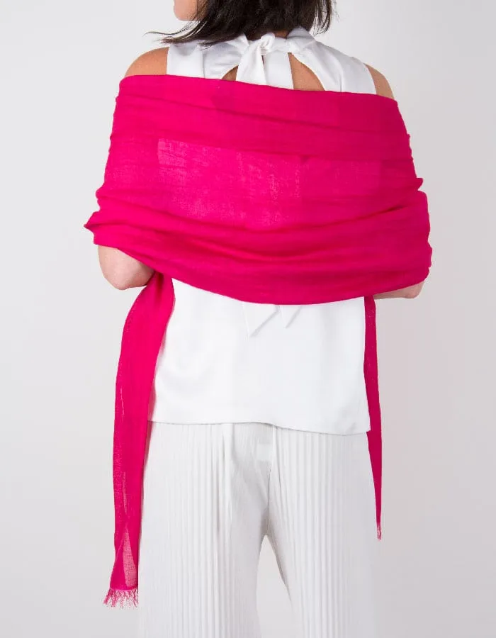 Hot Pink Wedding Shawl | number 37