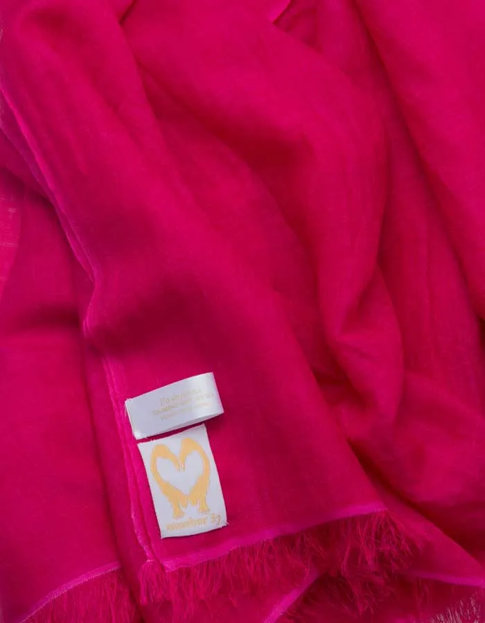 Hot Pink Wedding Shawl | number 37