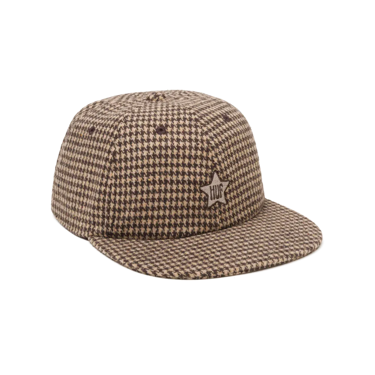 HUF One Star Houndstooth 6-Panel Hat