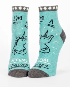 I'm A Special Unicorn Women's Ankle Socks
