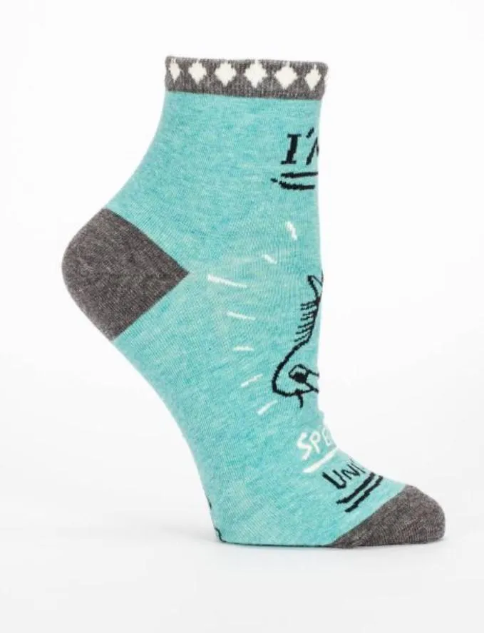 I'm A Special Unicorn Women's Ankle Socks