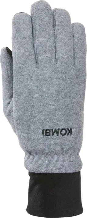 Kombi Men&#x27;s Windguardian Fleece Gloves Heather Grey | Buy Kombi Men&#x27;s Windguardian Fleece Gloves Heather Grey here | Outnorth