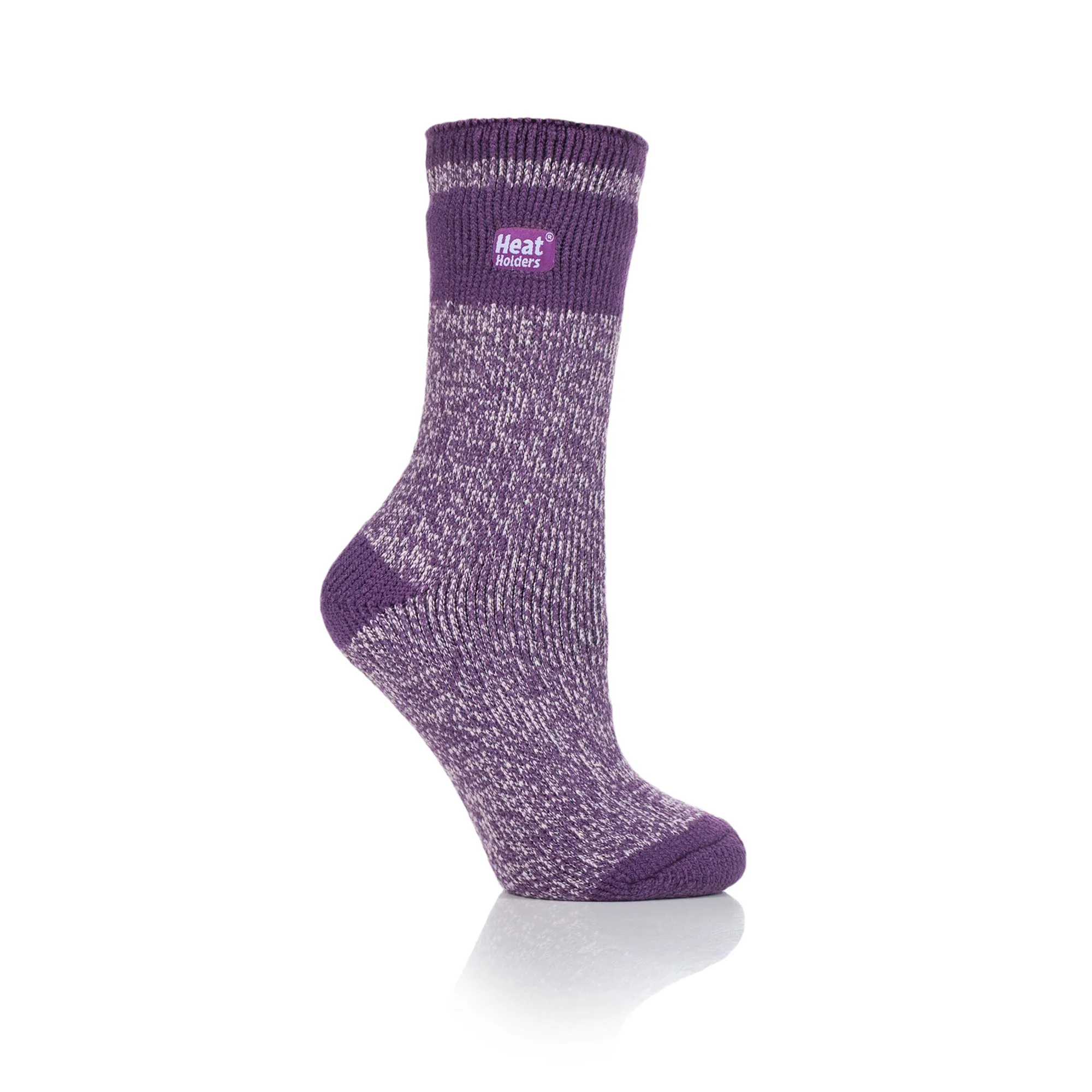 Womens Elegant Purple Fantasia Socks