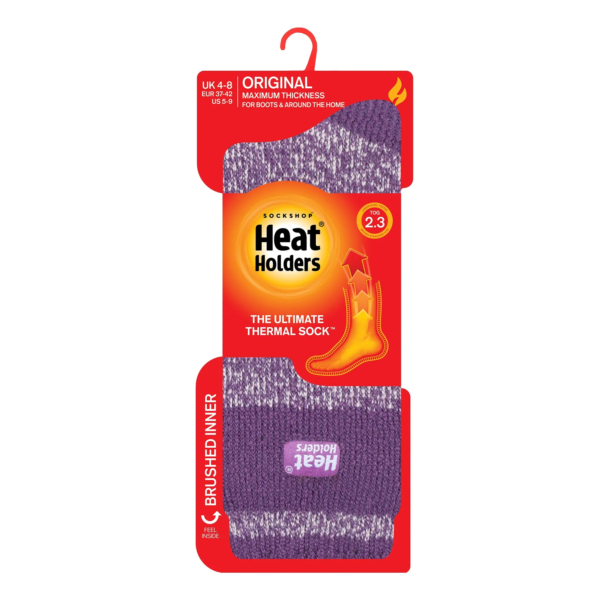 Womens Elegant Purple Fantasia Socks