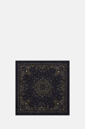 Large Bandana Scarf Navy