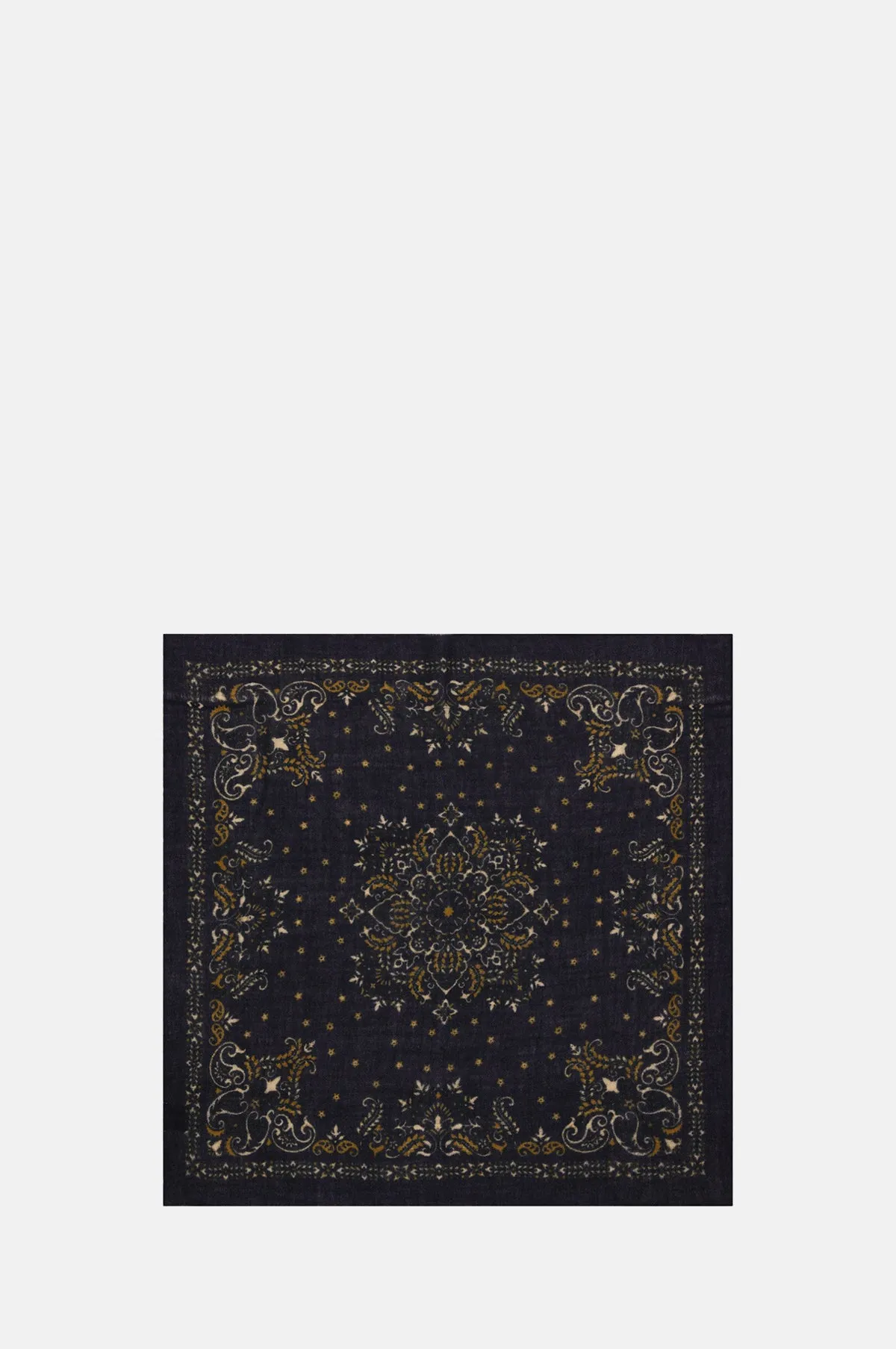 Large Bandana Scarf Navy
