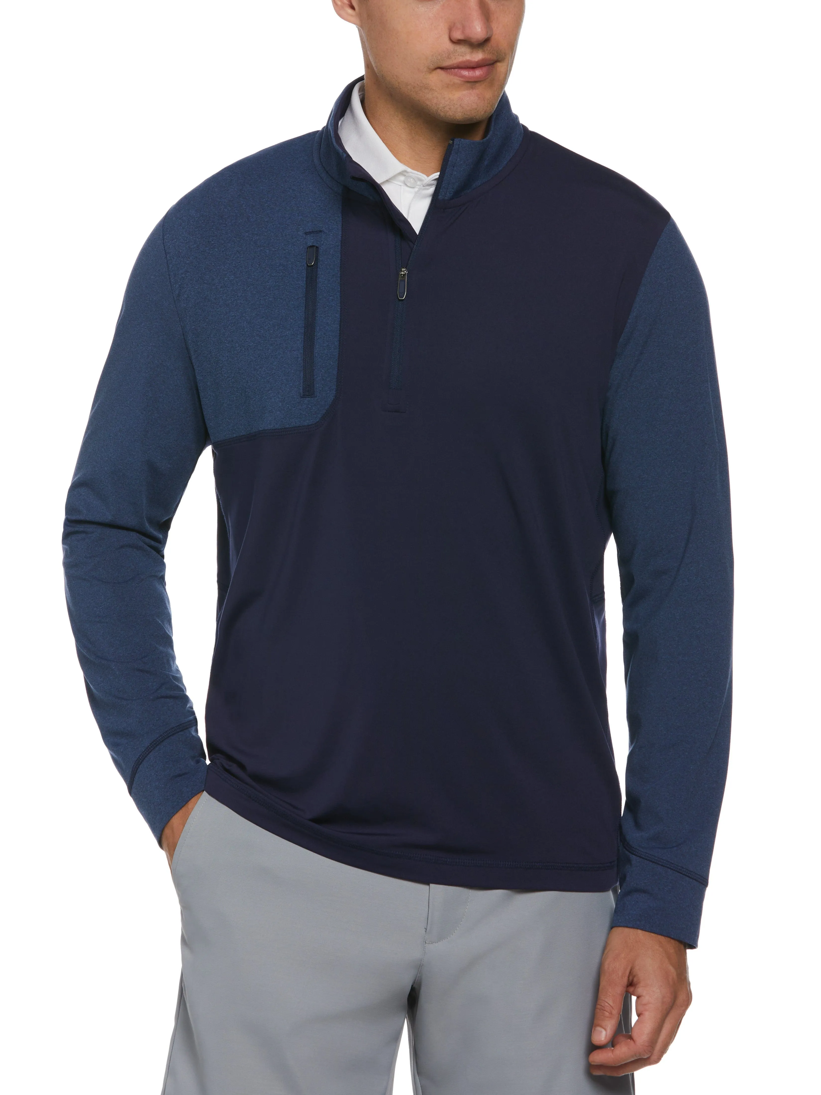 Mens Aquapel 1/2 Zip Base Layer Golf Pullover