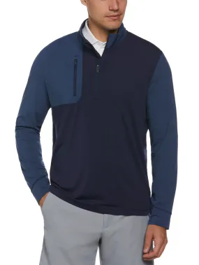 Mens Aquapel 1/2 Zip Base Layer Golf Pullover