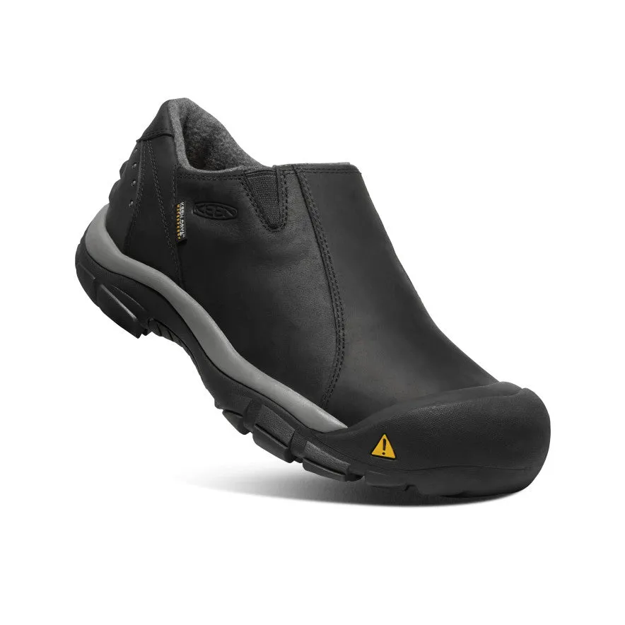 Mens Brixen Waterproof Low Hiking Shoes | Black/Gargoyle - Durable, Comfortable, and Weather-Resistant
