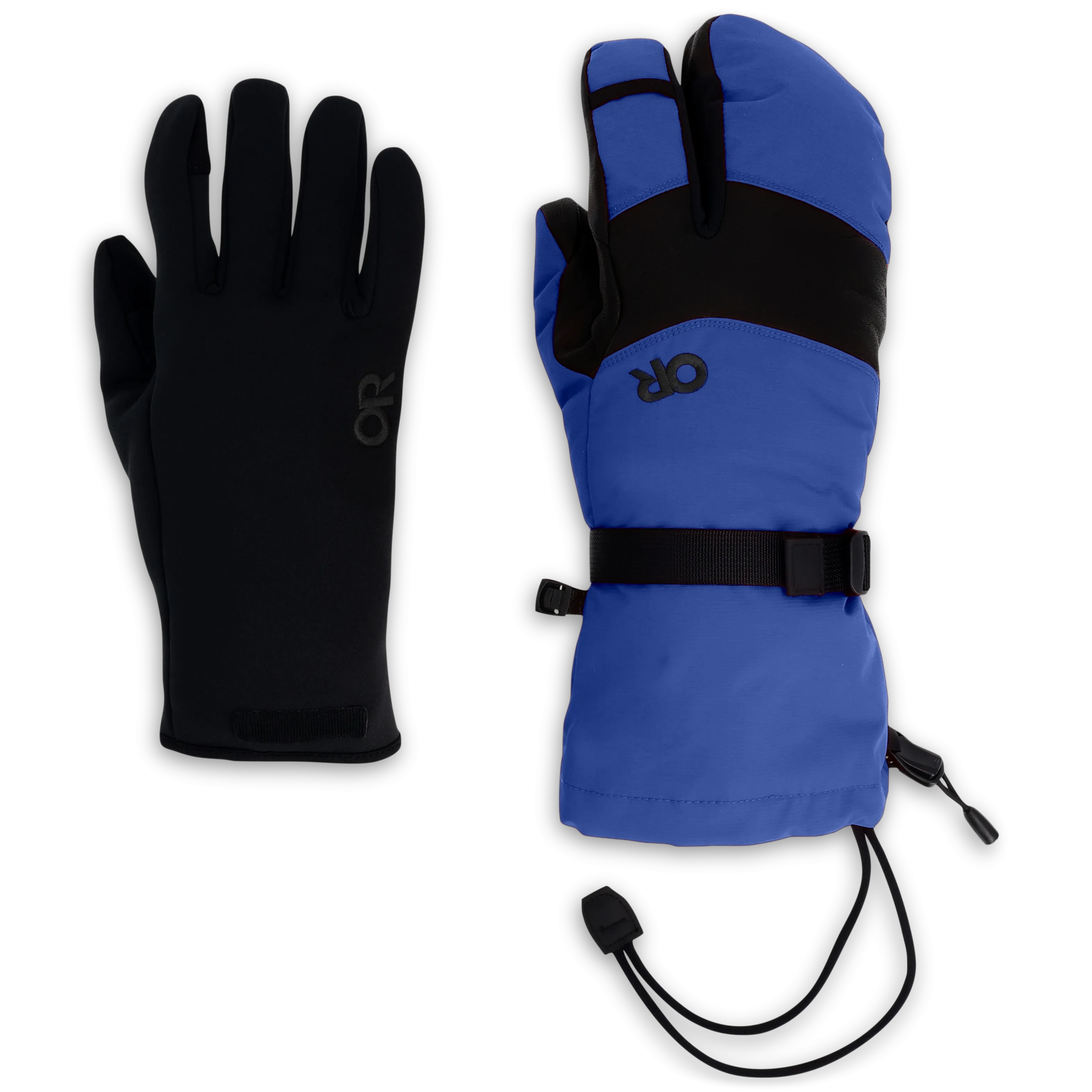 Mens Highcamp 3-Finger Insulated Waterproof Gloves