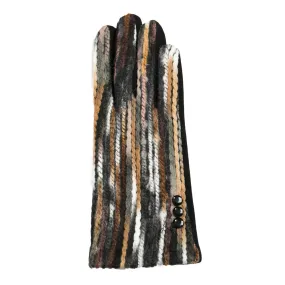 Monet Gloves In Brown Multi