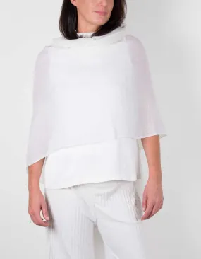 Natural White Wedding Shawl | number 37