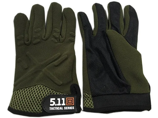 Outdoor Men's Army Gloves Man Full Finger Cyling Gloves Military Police Safety Gloves Speed dry Antiskid Sports Tactical Gloves