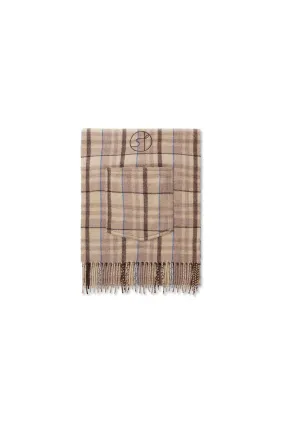 Schatter Scarf — Brown Check