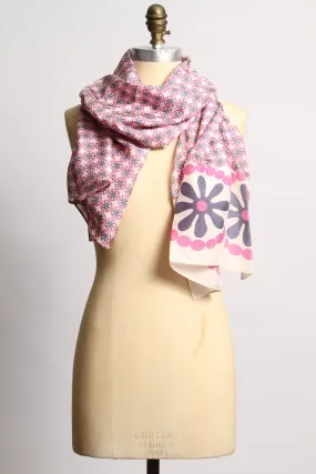 Silk Tali Pink Scarf
