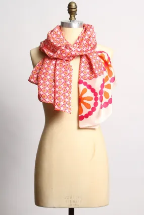 Silk Tali Red Scarf