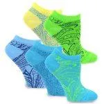 TeeHee Socks Women's Casual Cotton Crew Floral 10-Pack (11200)
