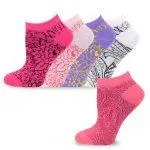 TeeHee Socks Women's Casual Cotton Crew Floral 10-Pack (11200)