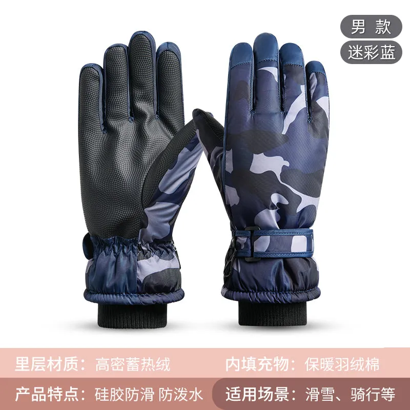 Windproof Ski Gloves For Extreme Winter Sports For Women